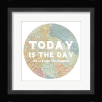 Hemisphere III Framed Print