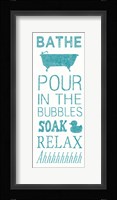 Hand Towel Bath Framed Print