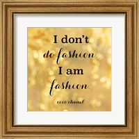 Fashion Quotes III Fine Art Print