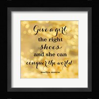 Fashion Quotes IV Framed Print
