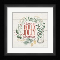 Seasons Greetings III Framed Print