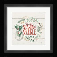 Seasons Greetings IV Framed Print