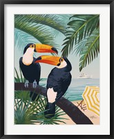 Welcome to Paradise VII Framed Print
