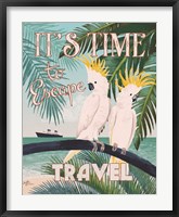 Welcome to Paradise IV Framed Print