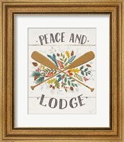 Peace and Lodge IV v2 Fine Art Print