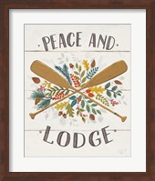 Peace and Lodge IV v2 Fine Art Print