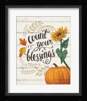 Harvest Delight IV on White Fine Art Print