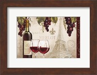 Wine in Paris II Fine Art Print