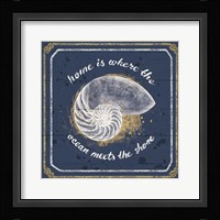 Calm Seas I Framed Print
