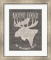 Soft Lodge V Dark Fine Art Print