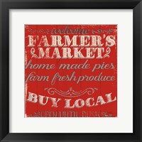 Farmers Market X Fine Art Print