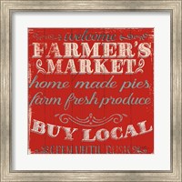 Farmers Market X Fine Art Print