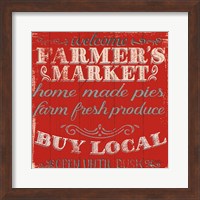 Farmers Market X Fine Art Print