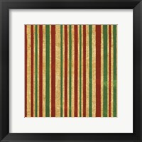 Santas List Pattern I Fine Art Print