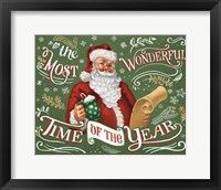 Santas List II Fine Art Print
