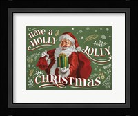 Santas List I Framed Print