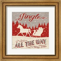 Holiday in the Woods I Fine Art Print