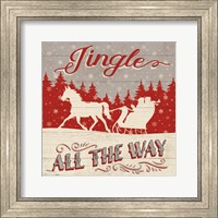 Holiday in the Woods I Fine Art Print