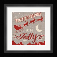 Holiday in the Woods II Framed Print