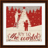 Holiday in the Woods IV Fine Art Print
