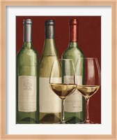 Bistro Paris White Wine Fine Art Print