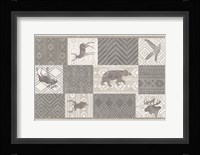 Soft Lodge IX Framed Print