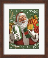 Santas List IV Crop Fine Art Print