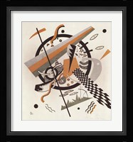 Komposition mit Schachbrettstreifen, 1922 Fine Art Print