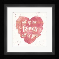 Happy Hearts I Pink Fine Art Print