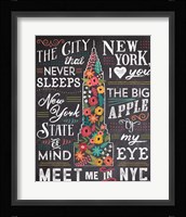 Travel Blossoms II Framed Print