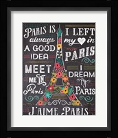 Travel Blossoms I Framed Print