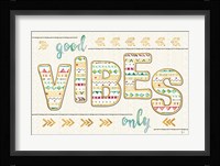 Boho Quotes III Framed Print