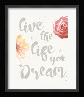 Paris Blooms VII Framed Print