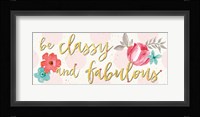 Fashion Blooms VI Framed Print