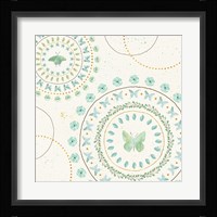 Flutterby Blooms VII Framed Print