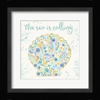 Seaside Blossoms I Framed Print