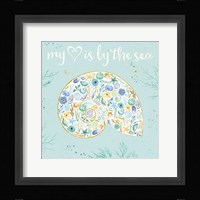 Seaside Blossoms III Framed Print