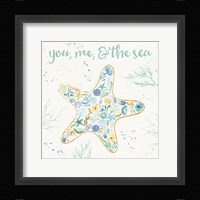 Seaside Blossoms II Framed Print