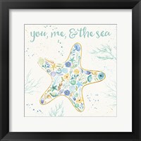 Seaside Blossoms II Framed Print