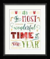 Joyful Wishes II Framed Print