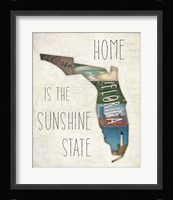 InstaStates IV Framed Print