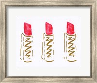 Lipstick Trio Fine Art Print