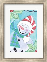 Happy Snowman II Fine Art Print
