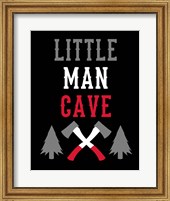 Little Man Cave Lumberjack Fine Art Print