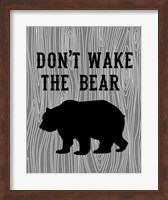 Don't Wake the Bear Fine Art Print