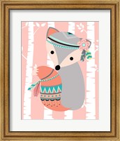 Tribal Fox Girl I Fine Art Print