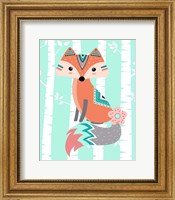 Tribal Fox Girl II Fine Art Print