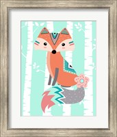 Tribal Fox Girl II Fine Art Print