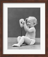 1940s Blond Baby Girl Fine Art Print