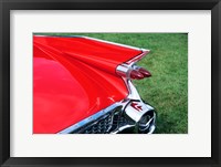 1959 Cadillac Tail Fin And Tail Light Fine Art Print